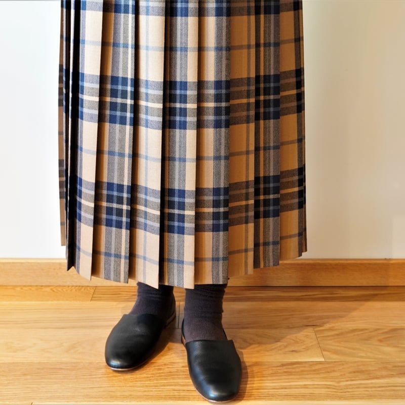 O'NEIL OF DUBLIN（オニールオブダブリン）／プリーツウールキルト