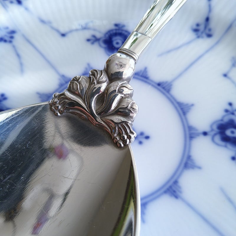 GeorgJensenエコーン特大スプーン長さ22.8㎝L/Acorn Large servi