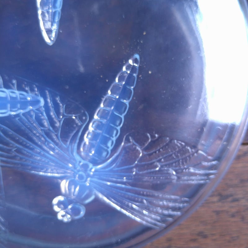 R.Laliqueルネ・ラリック1921年トンボのボンボン入れオパールセント