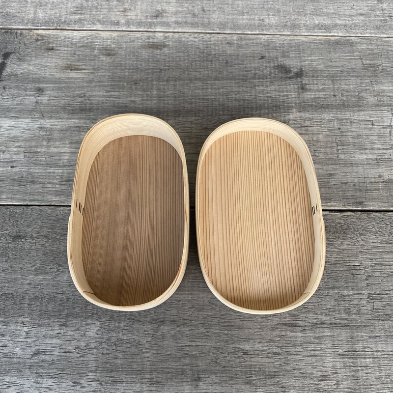 柴田慶信商店 小判弁当箱 （中） | - wappa stand- じゅんちゃんちの