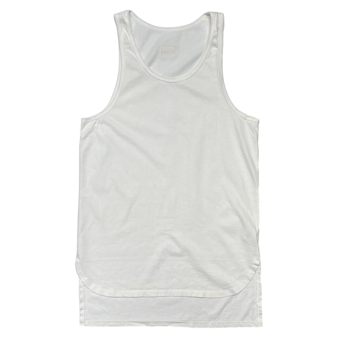 greatLAnd ORIGINAL LAYERED LONG TANK TOP WHITE
