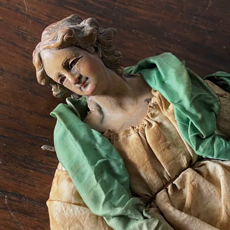 サントン人形 サントス アンティーク 0501707 | jinen_antique