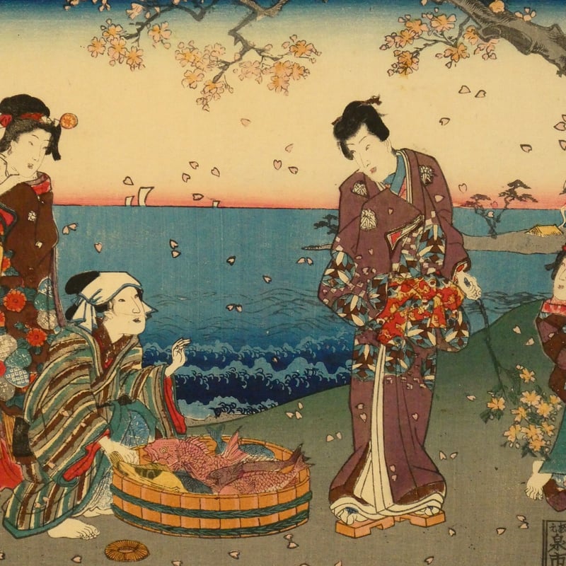 三代歌川豊国 其姿紫の写絵 十三/UTAGAWA TOYOKUNIⅢ | ギャラリー奏美庵