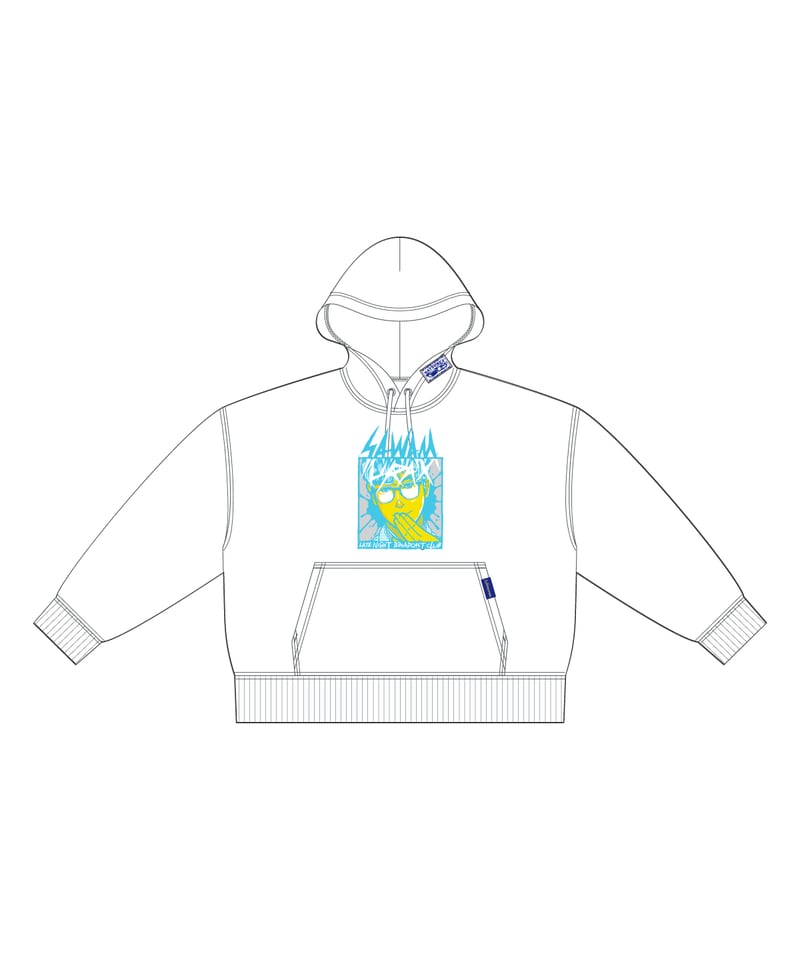 Hatsunex x SAWAMURAX “limited”コラボパーカー（WHITE） |
