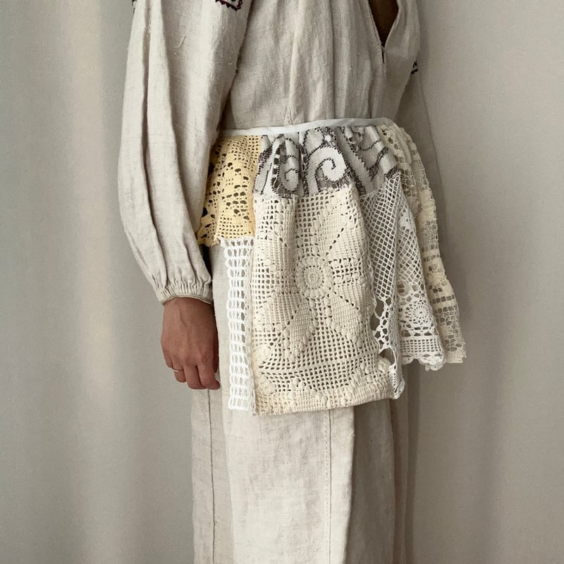 ヴィンテージレースリメイクラップスカート⑦ | 58knit
