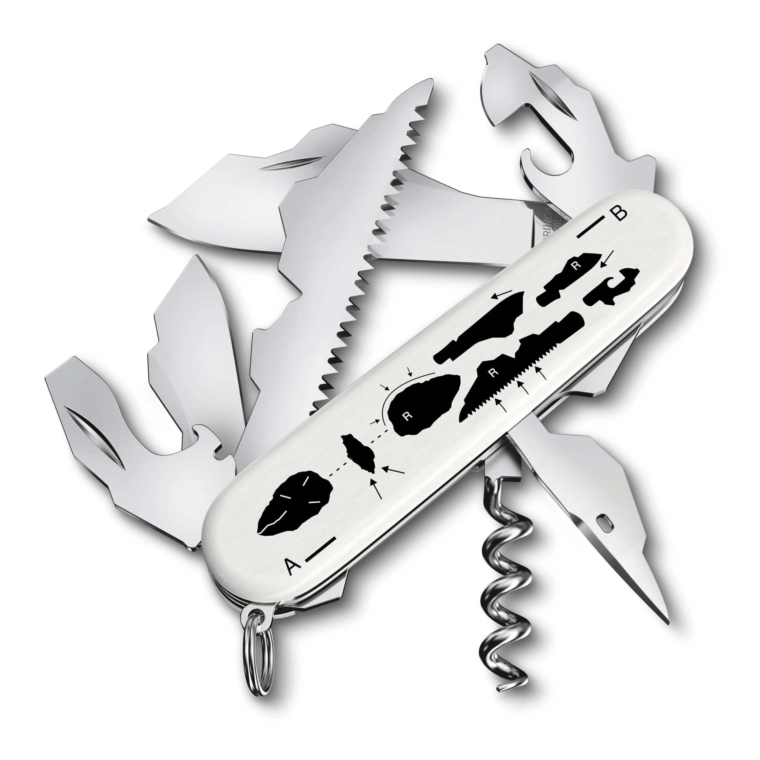 Victorinox Off-White™ 携手Victorinox 维氏为Designer White - 1.3611.OW