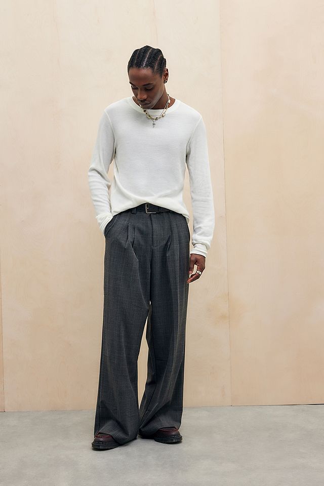 Jaded London Check Goliath Suit Trousers | Urban Outfitters UK