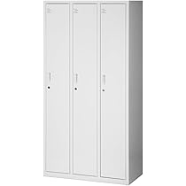 Amazon.co.jp: スチールロッカー 6人用 オフィス 更衣室 鍵付き 3列 2