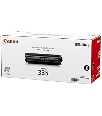 Amazon.co.jp: CANON トナーカートリッジ335 4色セット 純正品
