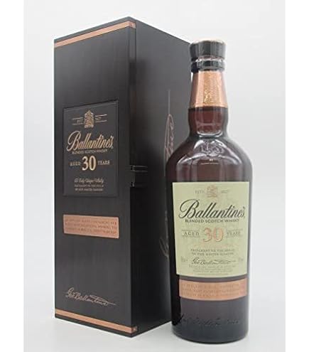 Amazon.co.jp: 【旧ボトル】 バランタイン 30年 木箱入り 40度 700ml