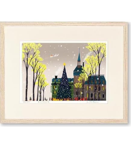 Amazon.co.jp: 絵画 渡辺あきお・心地よい花色 版画 インテリア