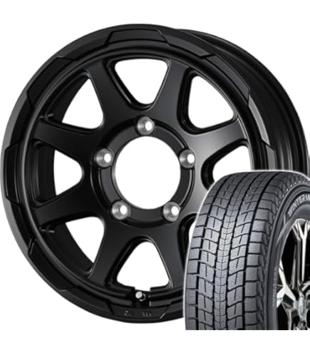 Amazon | 175/80R16 スタッドレスタイヤ＆ホイール4本セット ジムニー