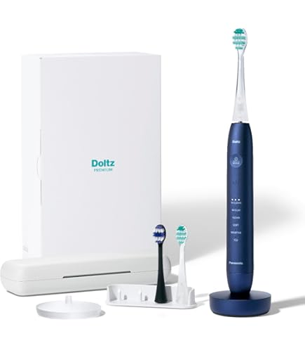 Amazon.co.jp: Panasonic Doltz EW-DT72-S Electric Toothbrush, Top