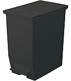 Amazon｜[ケユカ] テレビで紹介 両開きダストボックス L 27L 黒 2個