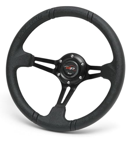 Amazon | ステアリング 28Φ PVCレザー シルバースポーク