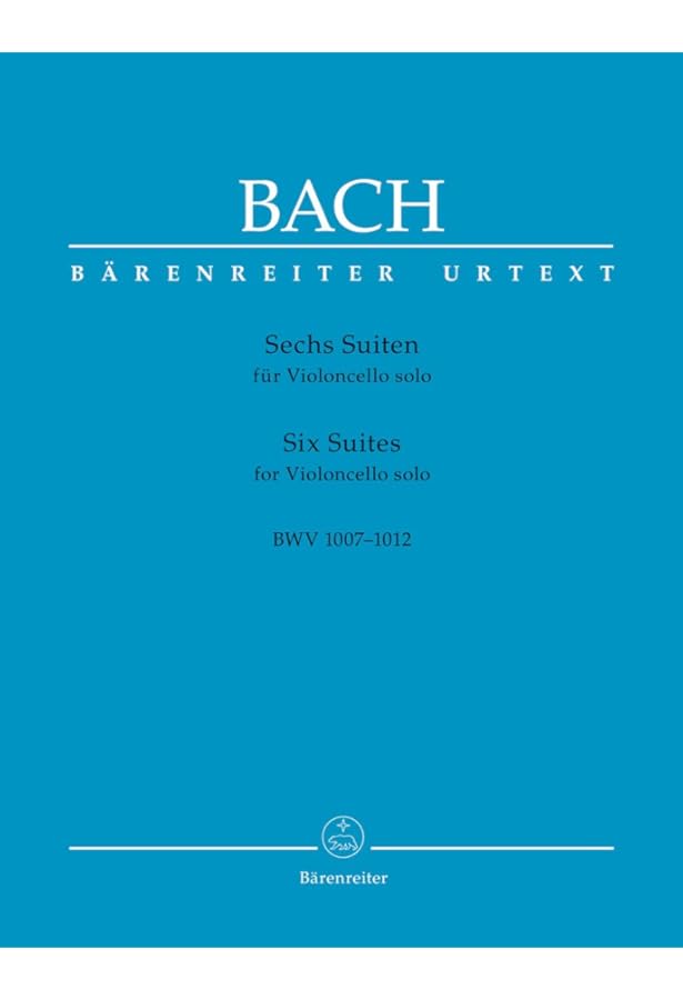 バッハ, J. S. : 無伴奏チェロ組曲 BWV 1007-1012/ベーレンライター社