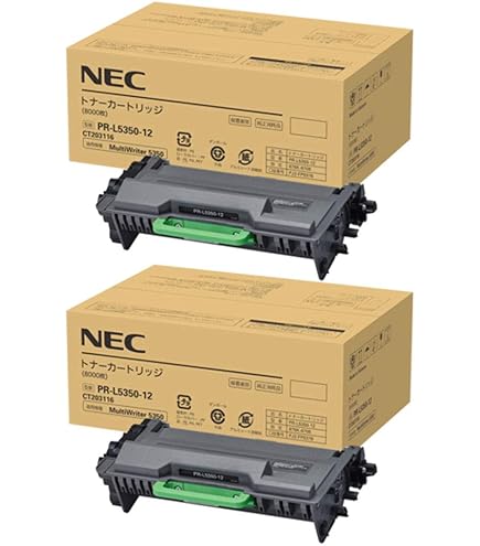 Amazon | NEC 純正 PR-L3M550-12 トナーカートリッジ 2本 | NEC