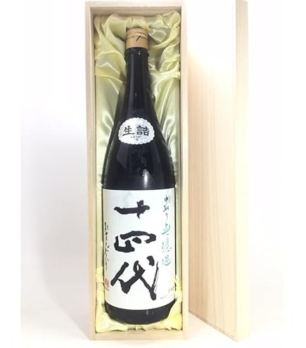 Amazon.co.jp: 十四代 槽垂れ 本生 純米吟醸 1800ml【2024年12月製造