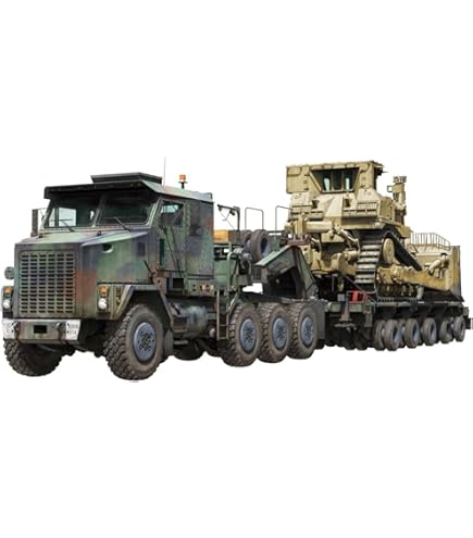 Amazon | TAKOM 1/35 KrAZ-6446 トラクター&ChMZAP-5247Gセミ