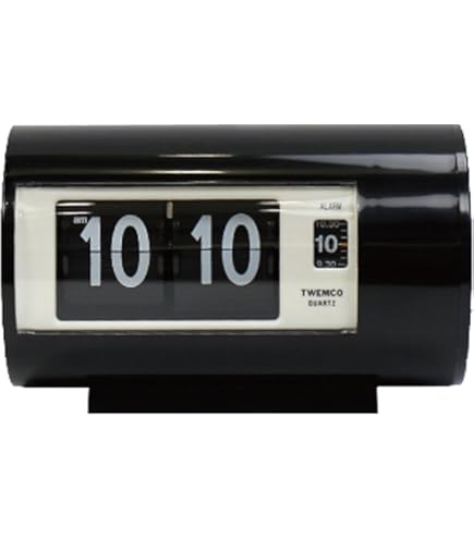 Amazon.co.jp: TWEMCO トゥエンコ インテリアクロック パタパタ時計 qt