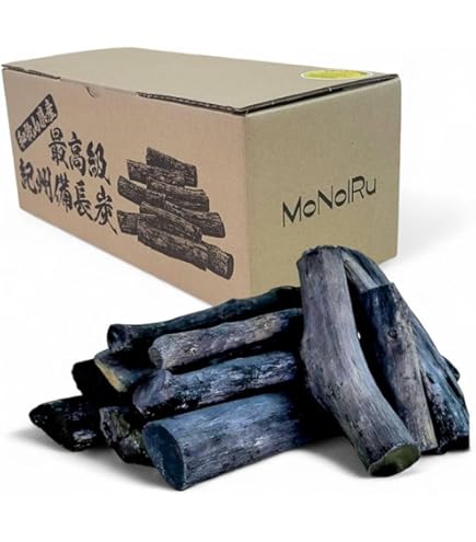 Amazon.co.jp: 【極紀州製法】 伝説の備長炭 白炭 （15kg） 細丸