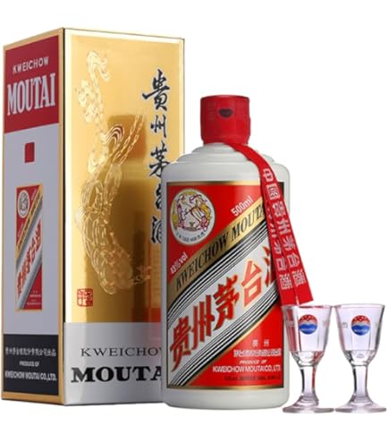 Amazon.co.jp: 貴州茅台酒（きしゅうまおたいしゅ）53°500ml【正規代理