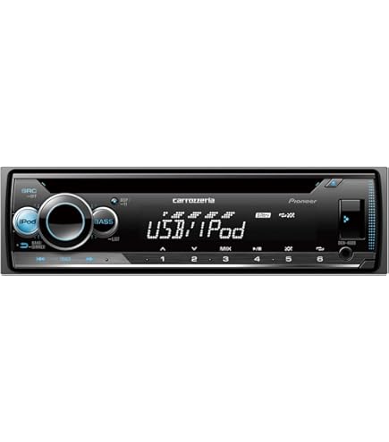 Amazon | Pioneer カーオーディオ DEH-5500 1D CD Bluetooth USB iPod