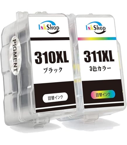 Amazon.co.jp: 【純正品】CANON FINEカートリッジ BC-310(ブラック) +