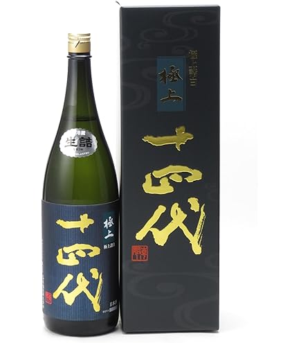 Amazon.co.jp: 十四代 純米大吟醸 中取り上諸白 播州山田錦 1800ml