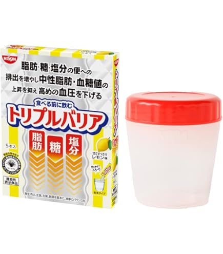 Amazon.co.jp: 【シェーカー付き】 日清食品 トリプルバリア オオバコ