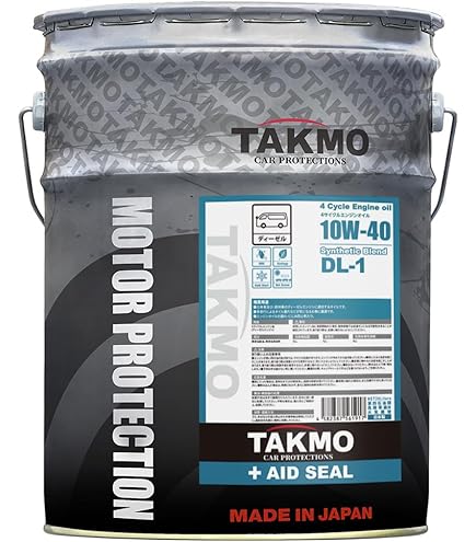 Amazon | TAKMO(旧TAKUMIモーターオイル) エンジンオイル 10W-40 20L