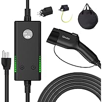 Amazon.co.jp: Qkcabo EV 充電器 電気自動車 充電ケーブル 、100-240V