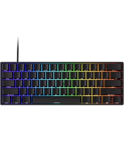 Amazon | Wooting 60HE カスタム磁気メカニカルゲーミングキーボード