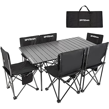 Jeep キャンプ用テーブル＆チェア2脚セット 収納袋付き 新品 Amazon.co.jp