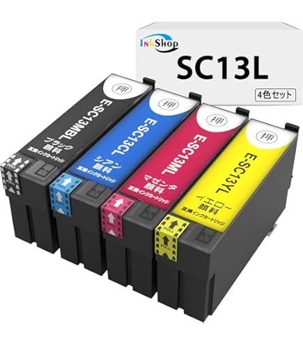 Amazon.co.jp: 【インク革命】 EPSON用 SC1C70 大判 リサイクルインク