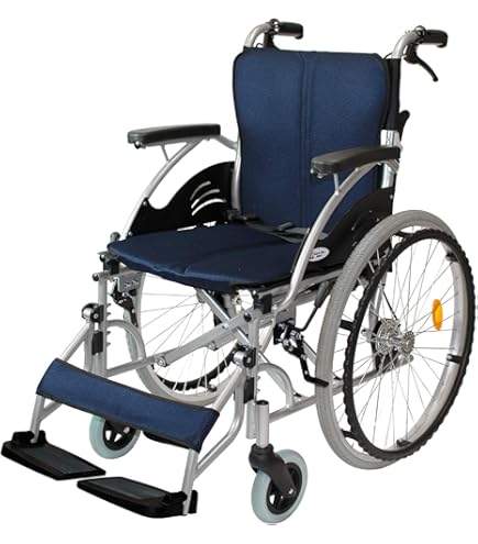 Amazon | 【超軽量】ふわりす＋(プラス) 自走用車椅子 40幅 KFP22-40SB