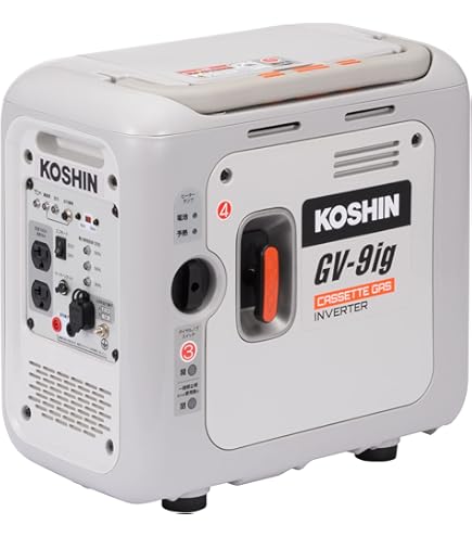 Amazon | ナカトミ インバーター発電機 (カセットボンベ式) NIGG-600