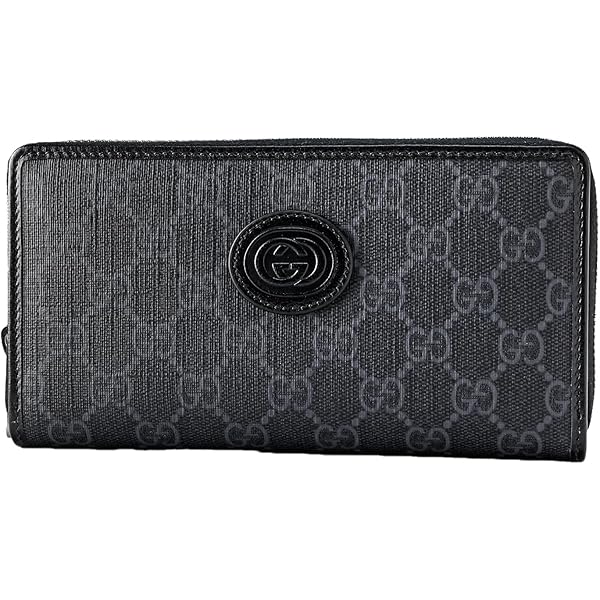 Amazon | [グッチ] 財布 長財布 ラウンドファスナー レザー シマ