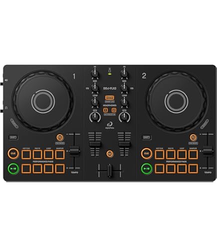 Amazon | Pioneer DJ DDJ-FLX4 2デッキ RekordboxとSerato DJ