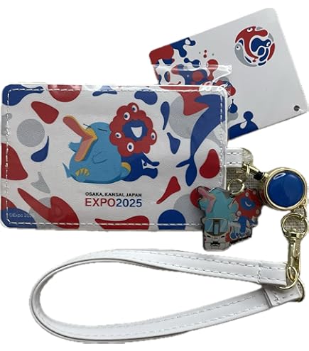 Amazon.co.jp: 万博会場限定 ミャクミャク×イコちゃんICOCA 合皮パス