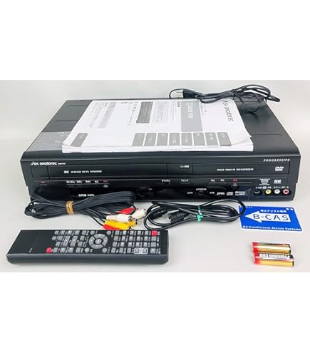 Amazon | パナソニック 250GB 2チューナー DVDレコーダー VHSビデオ一