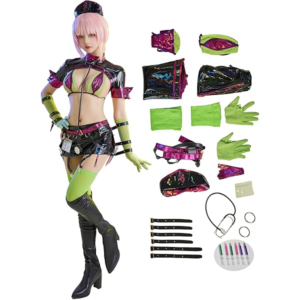 Amazon.co.jp: [fenglei] FGO ナイチンゲール コスプレ用衣装 帽子付き