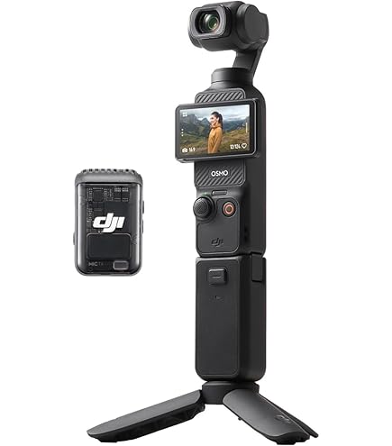 Amazon.com : DJI Osmo Pocket 3 Creator Combo Bundle with Clip-On