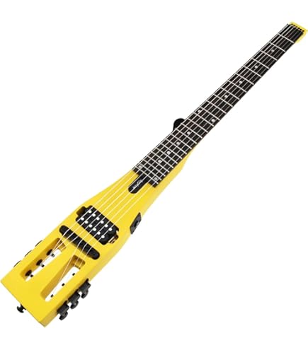 Amazon.com: Anygig Electric Guitar Practice Portable Travel Guitar