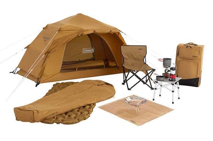 コールマン2022年新作速報】ソロキャンプ道具一式セットが登場！？13の