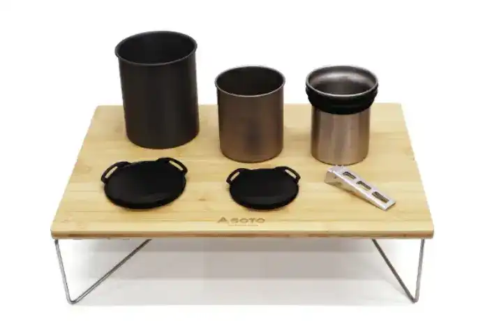 名作テーブルに新しい風！SOTO「フィールドホッパー」“数量限定”の特別