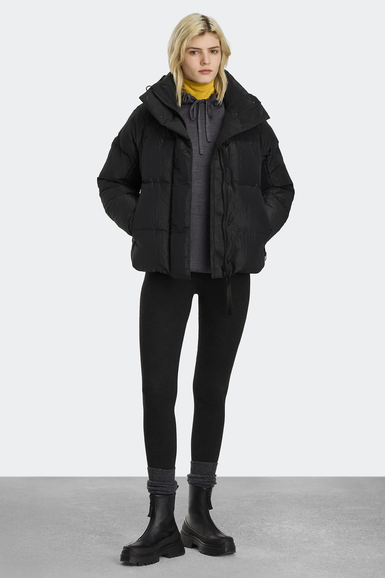 Junction Parka Black Label Shiny Crinkle | Canada Goose US