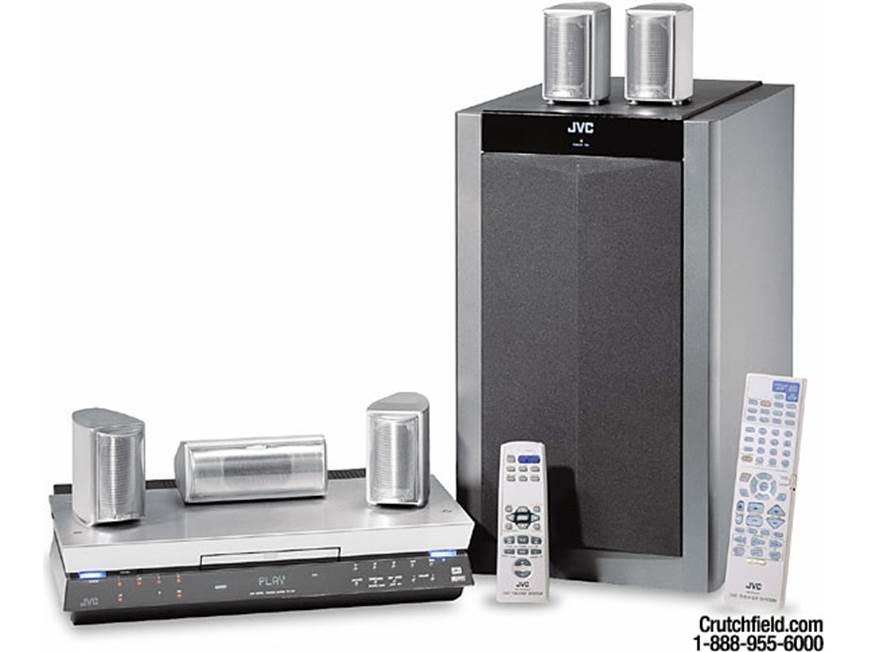 JVC TH-A10 DVD home theater system at Crutchfield