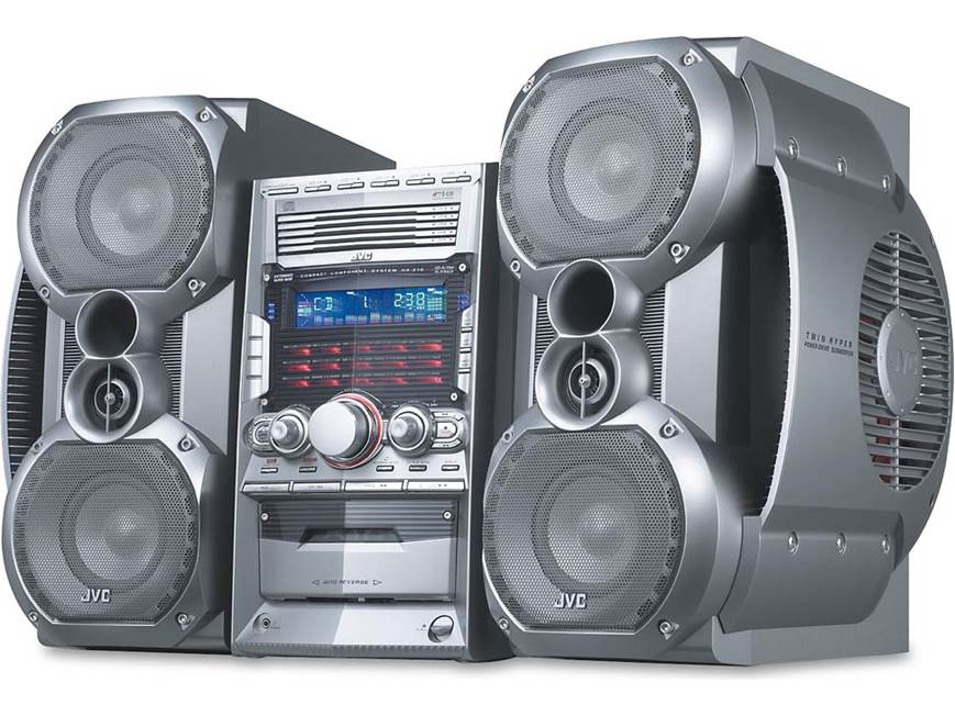 JVC HX-Z10 5-CD changer system at Crutchfield