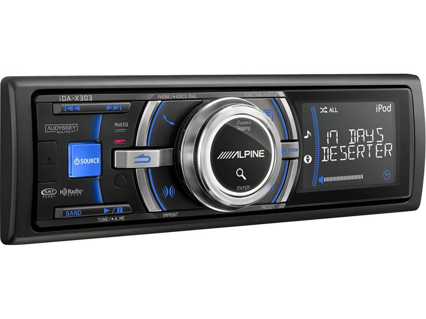 Alpine iDA-X303 Digital media receiver at Crutchfield